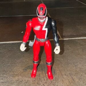 Power Rangers S.P.D. Red Ranger 6” Action Figure 2004 MMPR Bandai As Seen